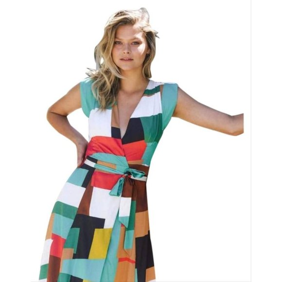 NWT Anthropologie Hutch Alfonsine Wrap Maxi Dress Sz Medium Retails $188 - Picture 1 of 16